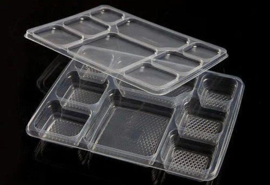 8 CP Transparent Meal Box  